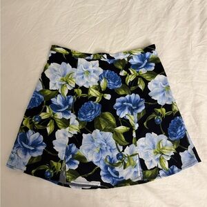 American Apparel Floral Print Skirt